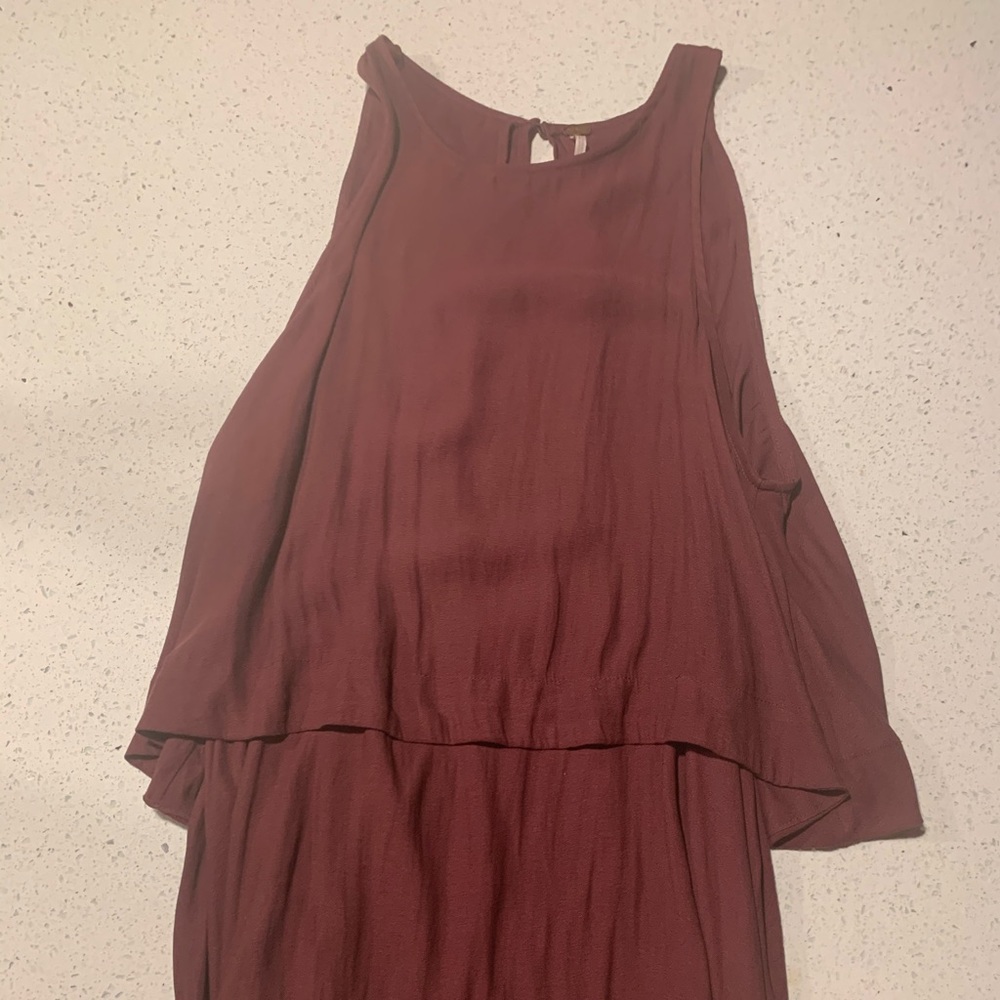 Free people layered top